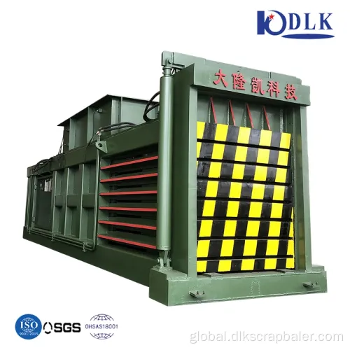 Semi-Automatic Horizontal Baler Hydraulic Waste Paper Strapping Machine Supplier